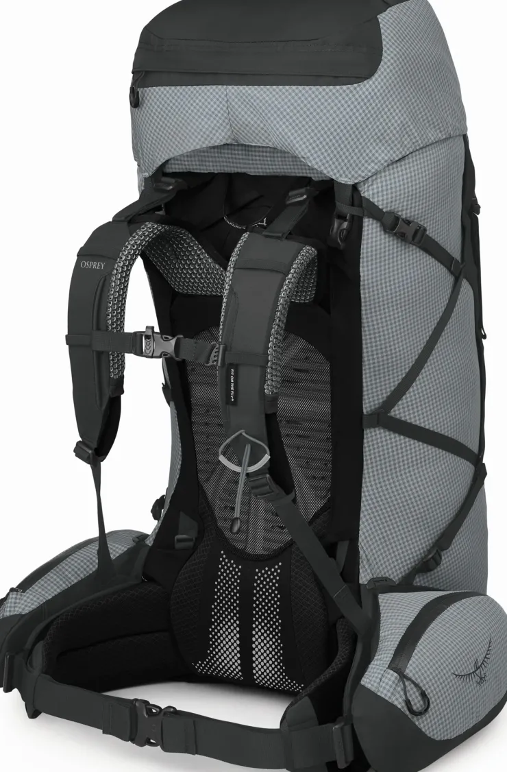 Backpacking Packs-Osprey Aether Pro 75 Rucksack - Silver Lining