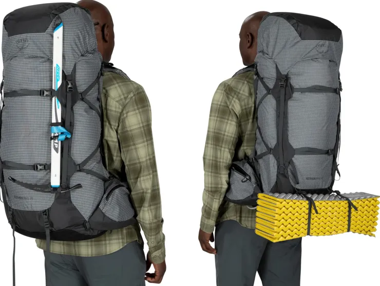 Backpacking Packs-Osprey Aether Pro 75 Rucksack - Silver Lining