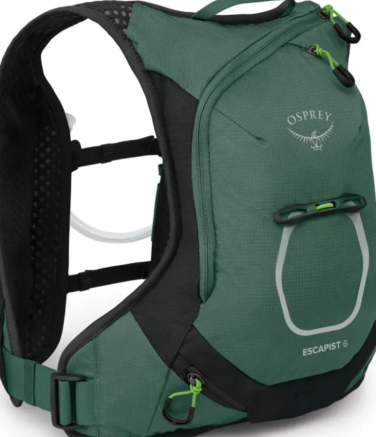 Fast & Light Rucksacks And Vests-Osprey Escapist Velocity 6 Rucksack - Tundra Green-Botanica