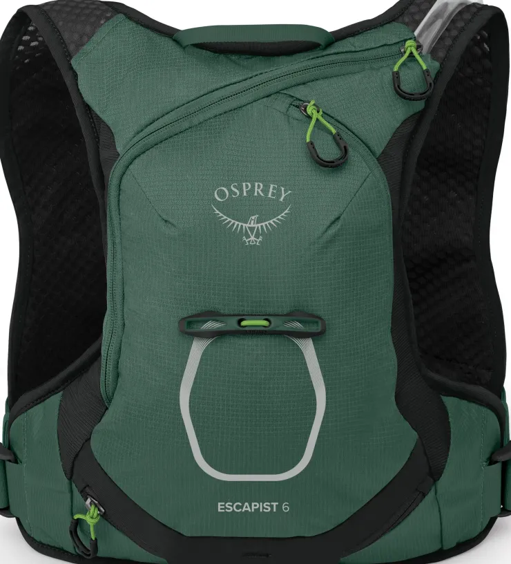Fast & Light Rucksacks And Vests-Osprey Escapist Velocity 6 Rucksack - Tundra Green-Botanica
