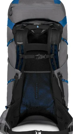 Backpacking Packs-Osprey Exos Pro 55 Rucksack - Dale Grey-Agam Blue