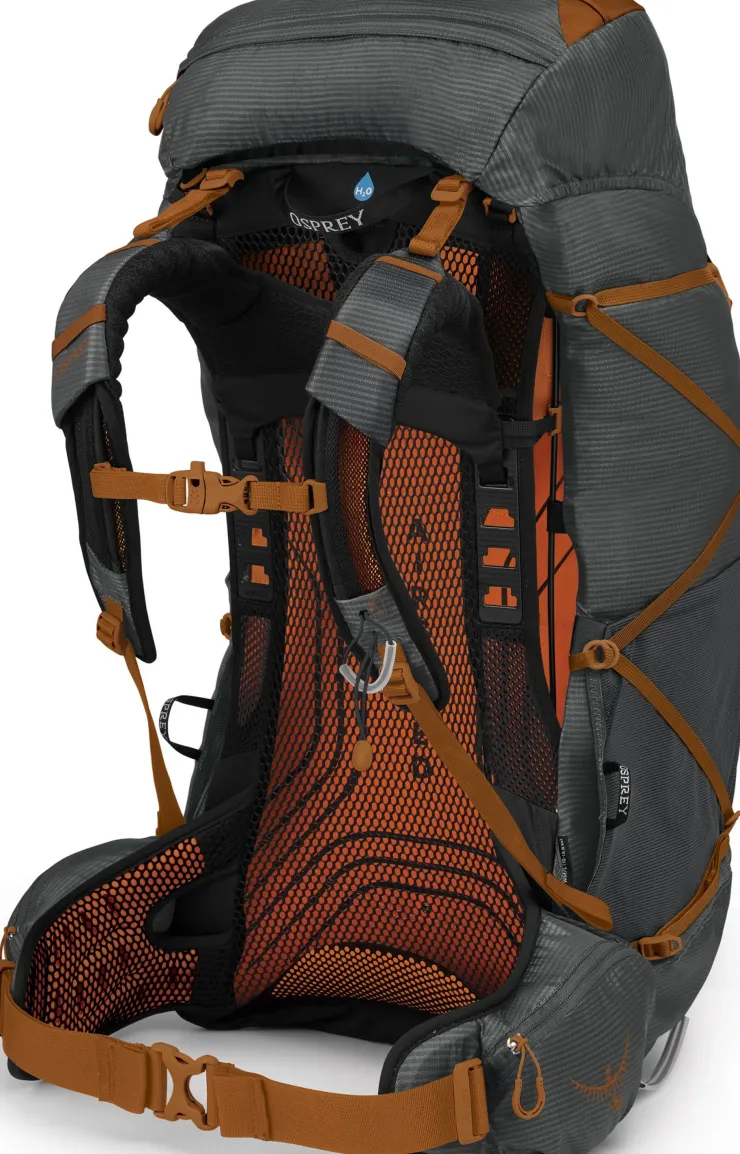 Fast & Light Rucksacks And Vests-Osprey Exos 58 Rucksack - Dark Charcoal
