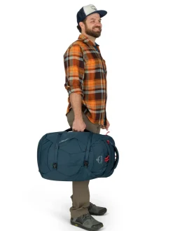 Luggage & Carry-On-Osprey Farpoint 40 Travel Pack - Muted Space Blue
