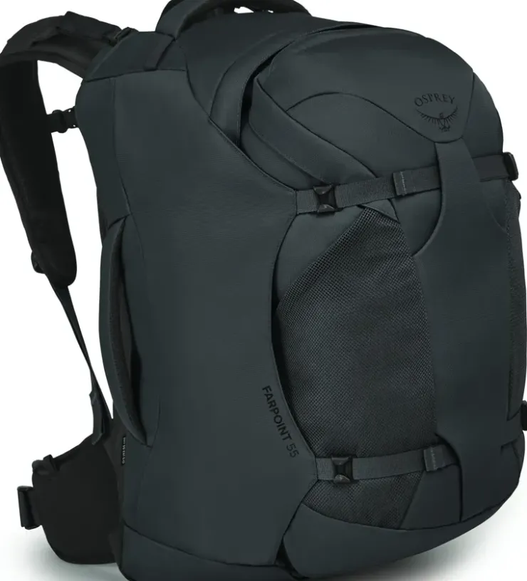 Luggage & Carry-On-Osprey Farpoint 55 Travel Pack - Tunnel Vision Grey
