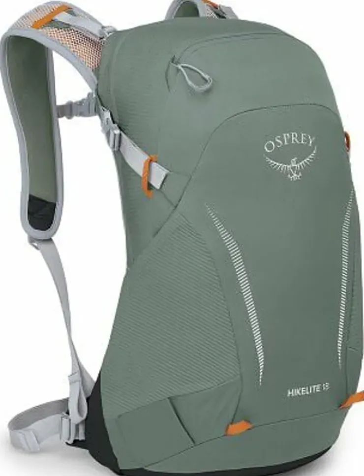 Day Packs-Osprey Hikelite 18 Rucksack - Pine Leaf Green