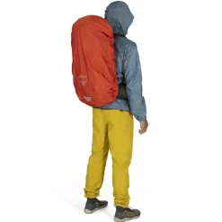 Rucksack Rain Covers-Osprey HiVis Raincover - Mars Orange - XSmall