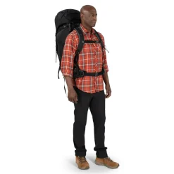 Backpacking Packs-Osprey Kestrel 68 Rucksack - Black