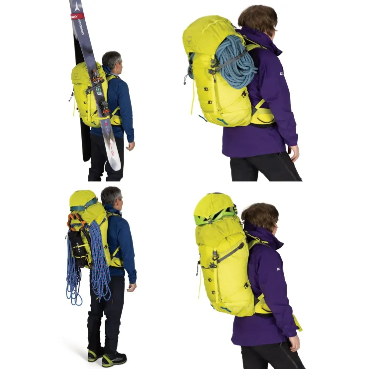 Climbing Packs And Rope Bags|Climbing Packs-Osprey Mutant 38 Climbing Pack - Blue Flame