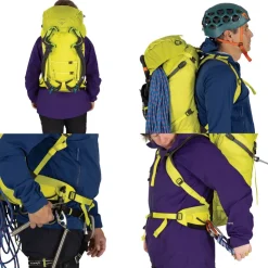 Climbing Packs And Rope Bags|Climbing Packs-Osprey Mutant 38 Climbing Pack - Blue Flame