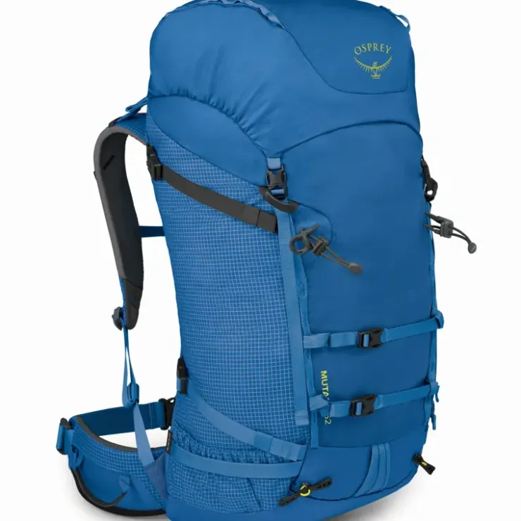 Climbing Packs And Rope Bags|Climbing Packs-Osprey Mutant 52 Climbing Pack - Blue Flame