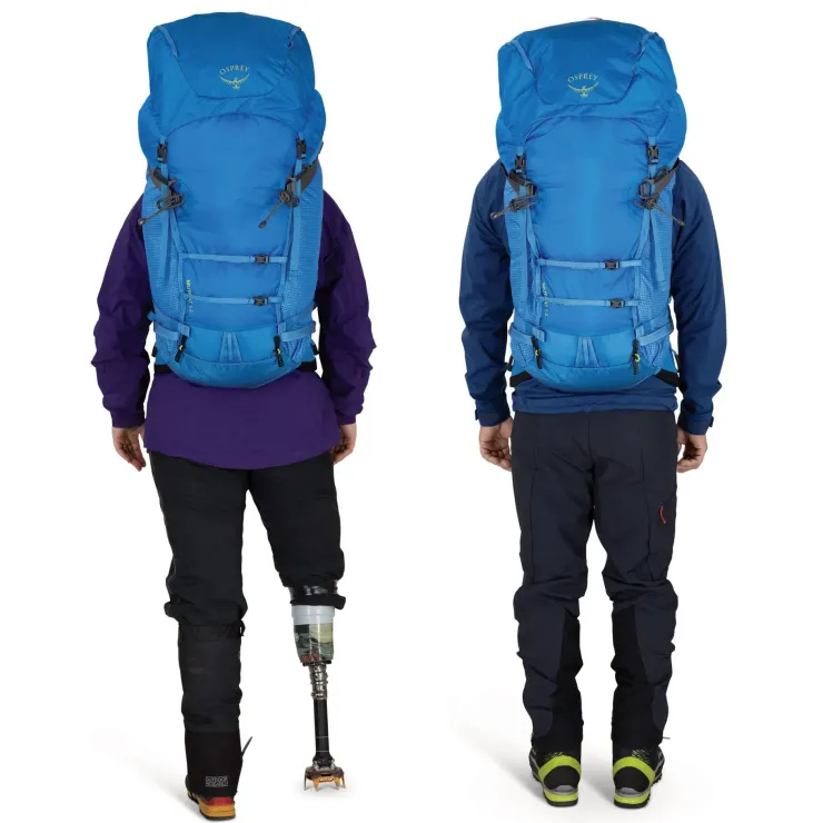 Climbing Packs And Rope Bags|Climbing Packs-Osprey Mutant 52 Climbing Pack - Blue Flame