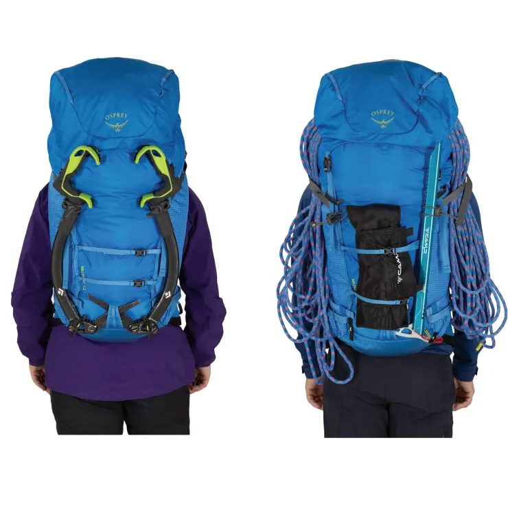 Climbing Packs And Rope Bags|Climbing Packs-Osprey Mutant 52 Climbing Pack - Blue Flame