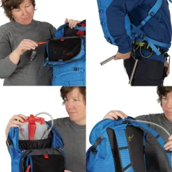 Climbing Packs And Rope Bags|Climbing Packs-Osprey Mutant 22 Climbing Pack - Blue Flame