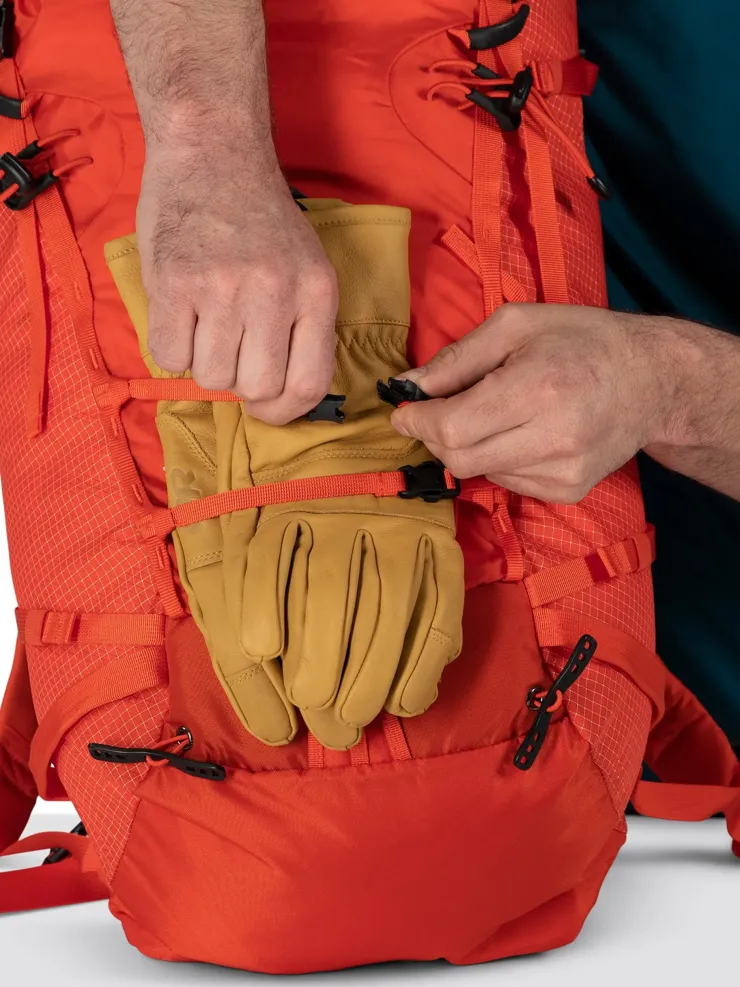 Climbing Packs And Rope Bags|Climbing Packs-Osprey Mutant 38 Climbing Pack - Tungsten Grey
