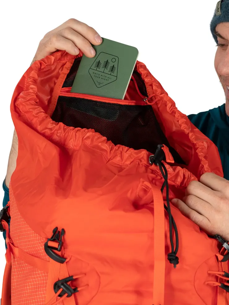 Climbing Packs And Rope Bags|Climbing Packs-Osprey Mutant 38 Climbing Pack - Tungsten Grey