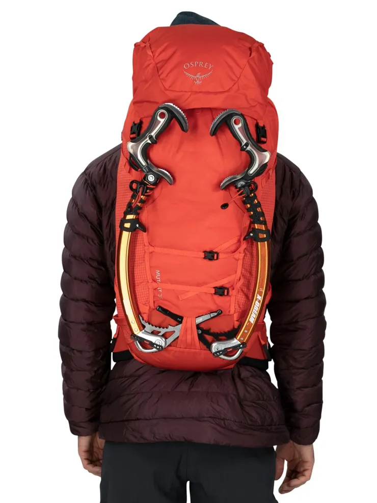 Climbing Packs And Rope Bags|Climbing Packs-Osprey Mutant 38 Climbing Pack - Tungsten Grey