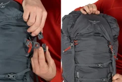 Climbing Packs And Rope Bags|Climbing Packs-Osprey Mutant 52 Climbing Pack - Tungsten Grey