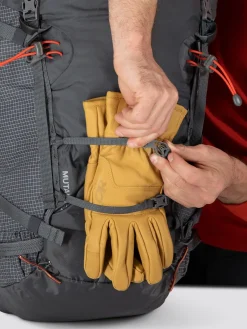 Climbing Packs And Rope Bags|Climbing Packs-Osprey Mutant 52 Climbing Pack - Tungsten Grey