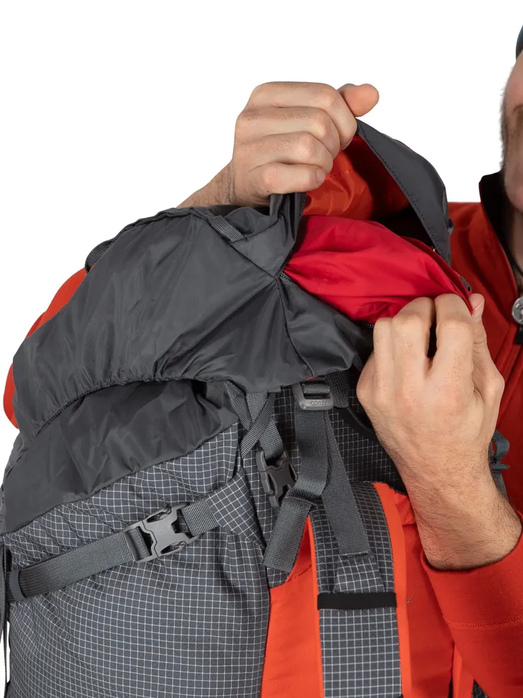 Climbing Packs And Rope Bags|Climbing Packs-Osprey Mutant 52 Climbing Pack - Tungsten Grey
