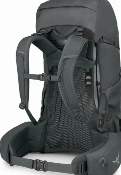 Backpacking Packs-Osprey Rook 65 Rucksack - Dark Charcoal-Silver Lining