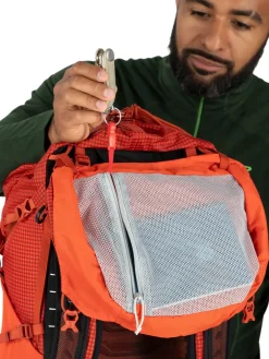 Day Packs-Osprey Talon Pro 40 Rucksack - Silver Lining