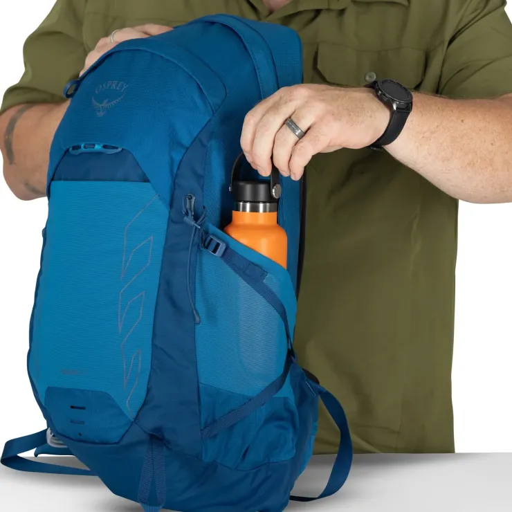 Day Packs-Osprey Talon 22 Rucksack - Extended Fit - Black Coal-Grey
