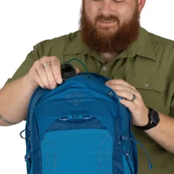 Day Packs-Osprey Talon 22 Rucksack - Extended Fit - Black Coal-Grey