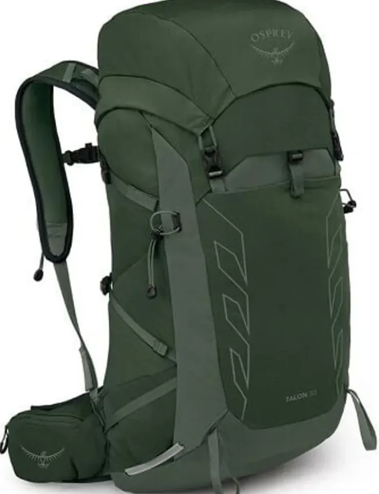 Day Packs-Osprey Talon 33 Rucksack - Green Canopy-Pine Leaf