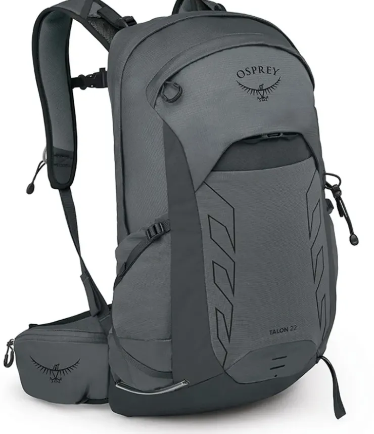 Day Packs-Osprey Talon 22 Rucksack - Phantom Grey-Dark Charcoal