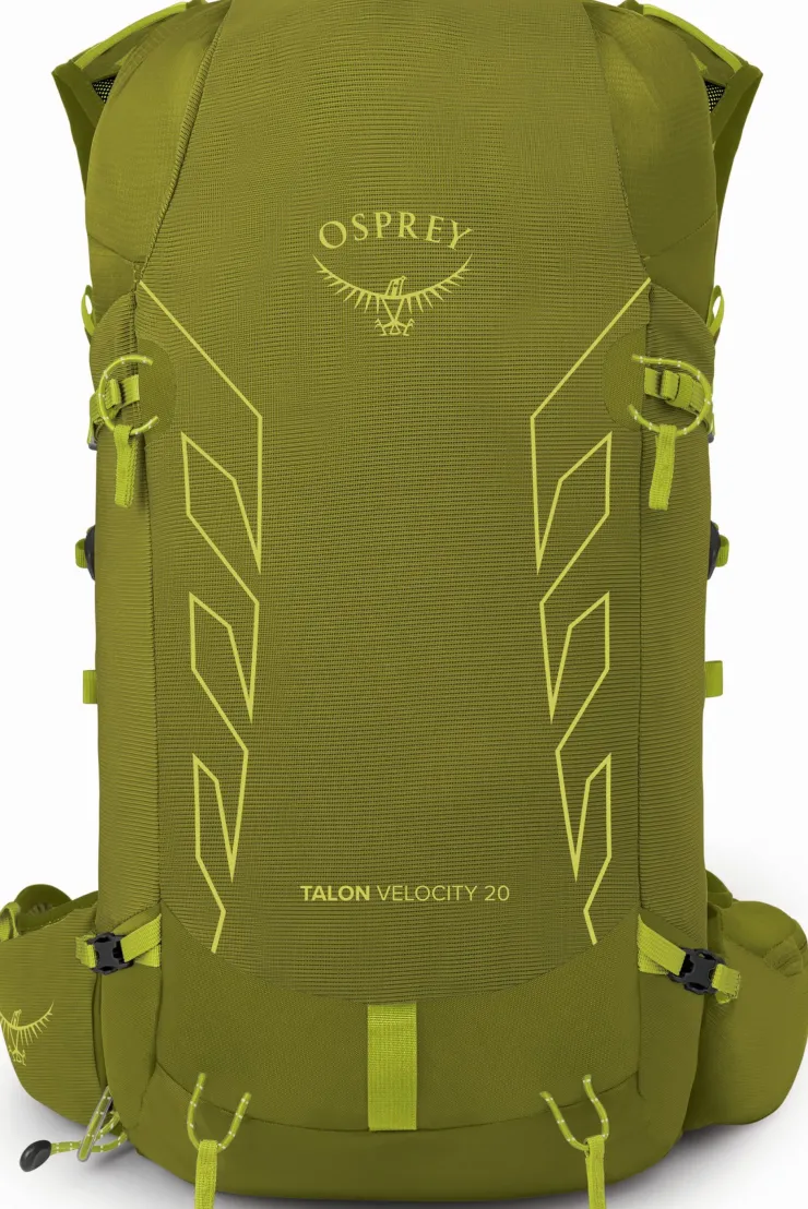 Fast & Light Rucksacks And Vests-Osprey Talon Velocity 20 Rucksack - Matcha Green-Lemongrass