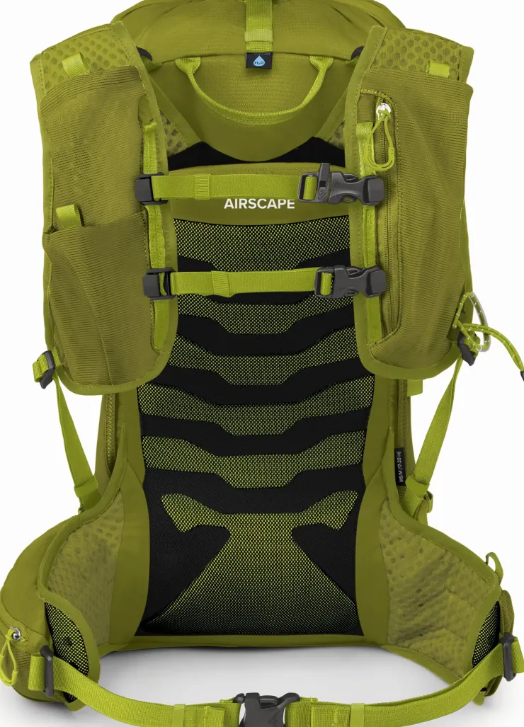 Fast & Light Rucksacks And Vests-Osprey Talon Velocity 20 Rucksack - Matcha Green-Lemongrass