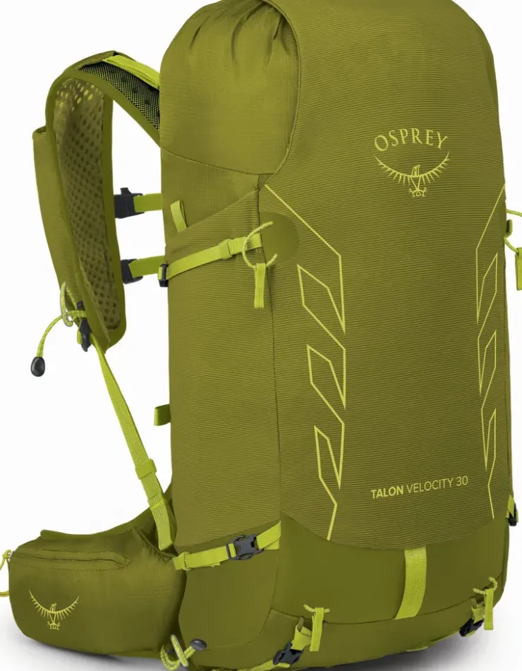 Fast & Light Rucksacks And Vests-Osprey Talon Velocity 30 Rucksack - Matcha Green-Lemongrass
