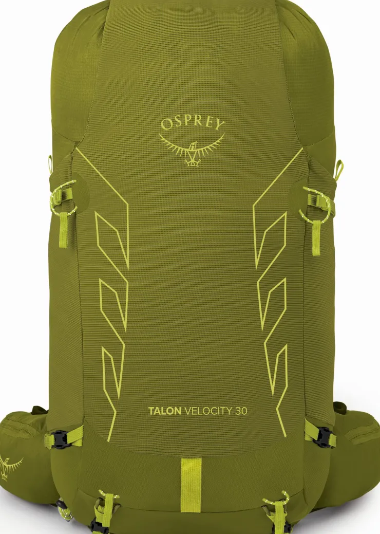 Fast & Light Rucksacks And Vests-Osprey Talon Velocity 30 Rucksack - Matcha Green-Lemongrass