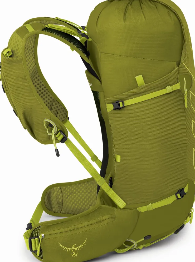 Fast & Light Rucksacks And Vests-Osprey Talon Velocity 30 Rucksack - Matcha Green-Lemongrass