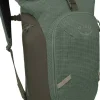 Day Packs-Osprey Transporter Roll Top Rucksack - Pine Leaf
