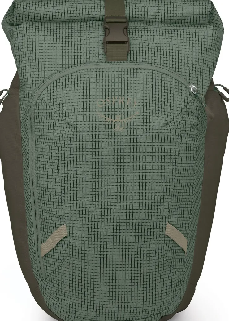 Day Packs-Osprey Transporter Roll Top Rucksack - Pine Leaf