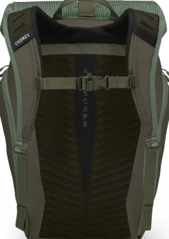 Day Packs-Osprey Transporter Roll Top Rucksack - Pine Leaf