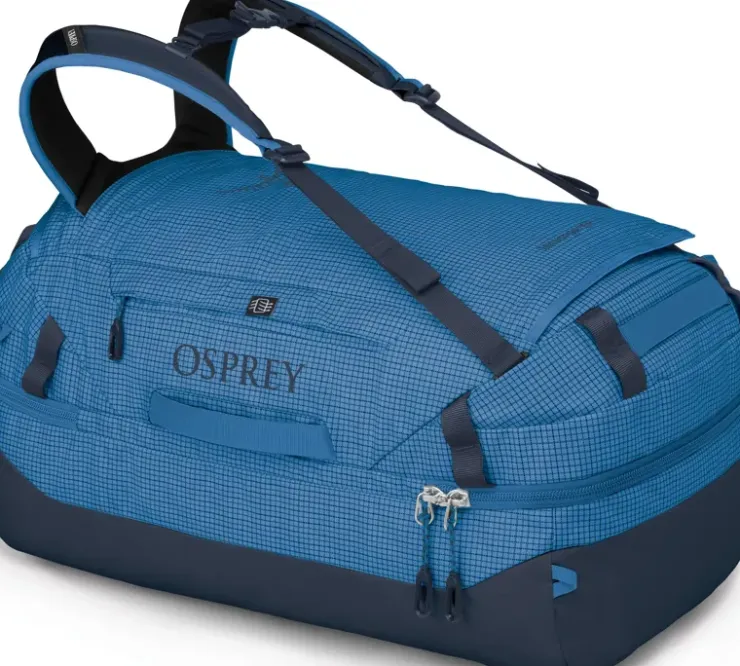 Duffels & Kitbags-Osprey Transporter Squffel 70 Duffel - Blue Flame