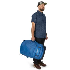 Duffels & Kitbags-Osprey Transporter Squffel 70 Duffel - Blue Flame