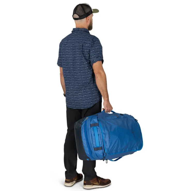 Duffels & Kitbags-Osprey Transporter Squffel 70 Duffel - Blue Flame