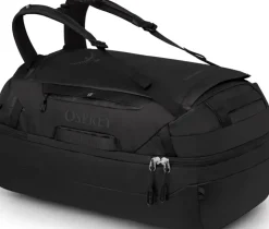 Duffels & Kitbags-Osprey Transporter Squffel 70 Duffel - Raven Black