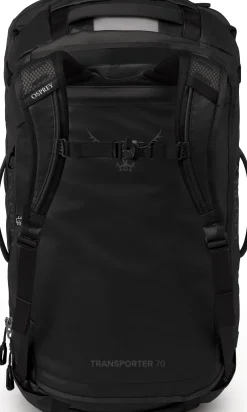 Duffels & Kitbags-Osprey Transporter Squffel 70 Duffel - Raven Black