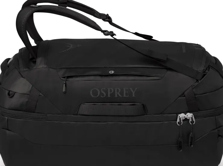 Duffels & Kitbags-Osprey Transporter Squffel 70 Duffel - Raven Black