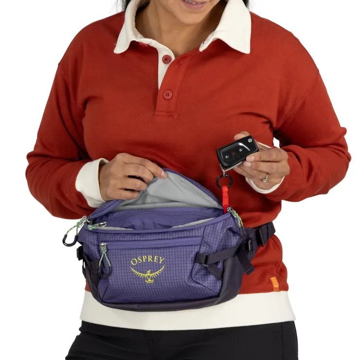 Hip Packs & Crossbody'S-Osprey Transporter Waist Pack - Euphoria Purple
