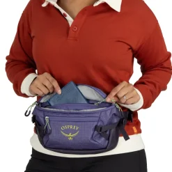 Hip Packs & Crossbody'S-Osprey Transporter Waist Pack - Euphoria Purple