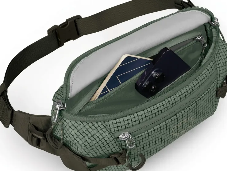 Hip Packs & Crossbody'S-Osprey Transporter Waist Pack - Pine Leaf