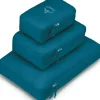 Wash Bags & Organisation-Osprey Ultralight Packing Cube Set - Waterfront Blue