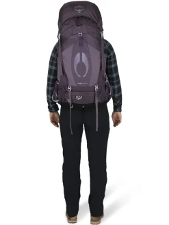 Backpacking Packs-Osprey Womens Aura AG 50 Rucksack - Enchantment Purple