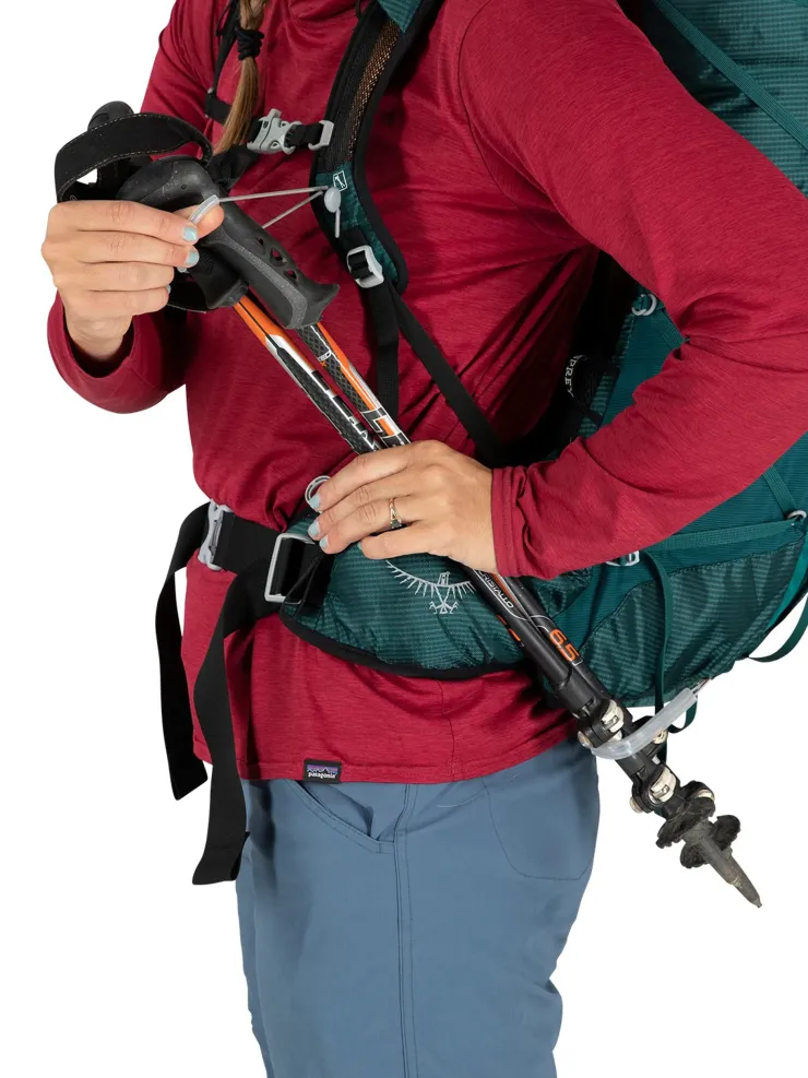 Fast & Light Rucksacks And Vests-Osprey Womens Eja 48 Rucksack - Deep Teal