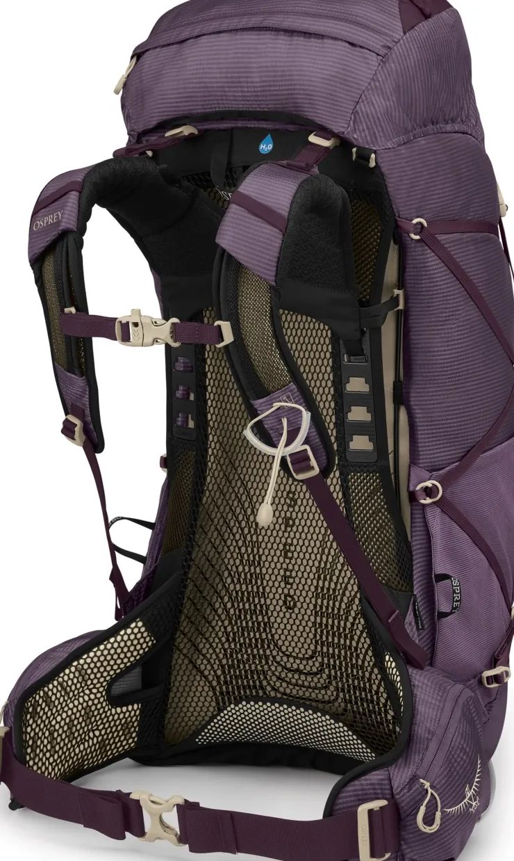 Fast & Light Rucksacks And Vests-Osprey Womens Eja 48 Rucksack - Purple Dusk